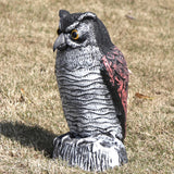 Realistic Owl Garden Statue Decoration