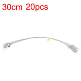 20Pcs Leadcore Leash 15CM 20CM 30CM Fishing Line