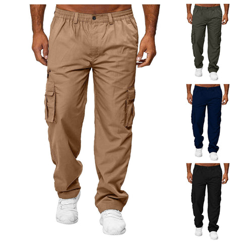 Men's Cargo Pants Sports Casual Jogging Trousers