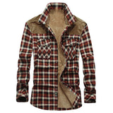 Fleece Lined Flannel Shirt Jacket