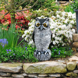 Realistic Owl Garden Statue Decoration