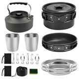 Portable Pot Pan Cup Teaport Set