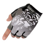 1 Pair Anti Slip Half Finger Cycling Gloves