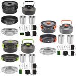 Portable Pot Pan Cup Teaport Set