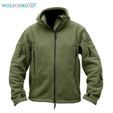 WOLFONROAD Winter Fleece Jacket Military  Jacket