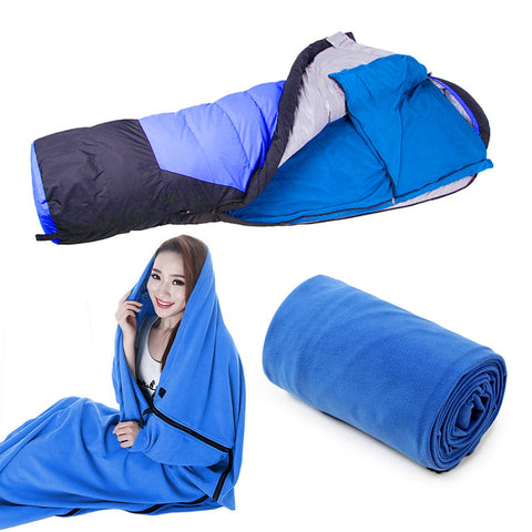 Portable Ultra-light Polar Fleece Sleeping Bag Inner Liners