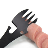 Multitool Fork Tactical Spoon Camping Equipment Cookware