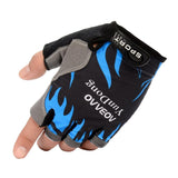 1 Pair Anti Slip Half Finger Cycling Gloves