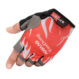 1 Pair Anti Slip Half Finger Cycling Gloves