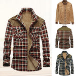 Fleece Lined Flannel Shirt Jacket