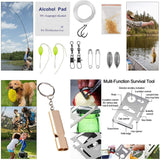 15 In 1 Outdoor Survival Kit Set