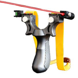 New Hunting Slingshot With Level High Precision Instrument For Outdoor Catapult Slingshot Balls Laser Aiming Shooting Tool