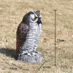 Realistic Owl Garden Statue Decoration