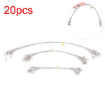 20Pcs Leadcore Leash 15CM 20CM 30CM Fishing Line