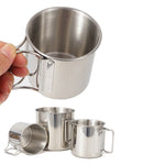 4PCS Stainless Cups  Cookware Equipment Accessory