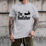 Summer Casual Fishing Male Print T Shirt