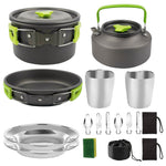 Portable Pot Pan Cup Teaport Set