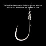 Fishing Hooks Set High Carbon Steel Sharp