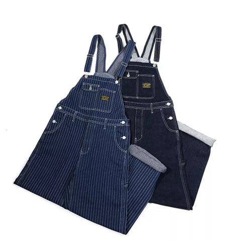 Okonkwo Primary Color Denim Overalls