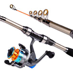 Fishing Rod Full Kits With 1.8M Telescopic