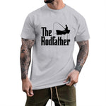 Summer Casual Fishing Male Print T Shirt