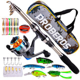 Fishing Rod Full Kits With 1.8M Telescopic