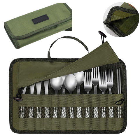 Portable Camping Kitchen Cooking Utensil Set