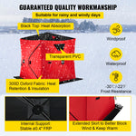 Ice Fishing Tent Waterproof Pop-up 2-Person Carrying Bag